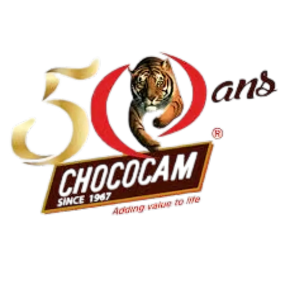 Accueil 4 Logo du 50e anniversaire de Tiger Brands - CHOCOCAM